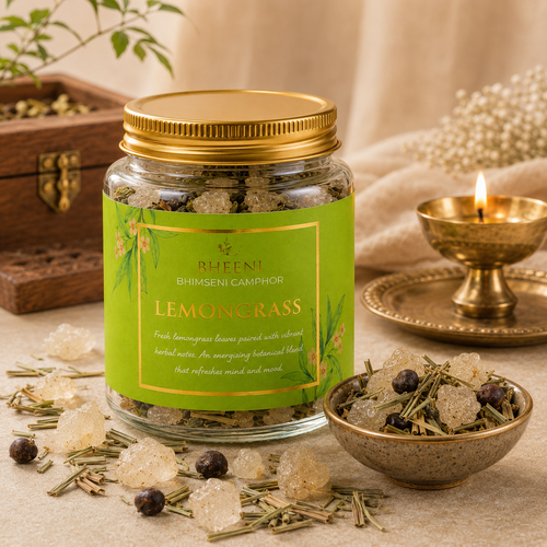 Lemongrass Bhimseni camphor blend by Bheeni, photo 2